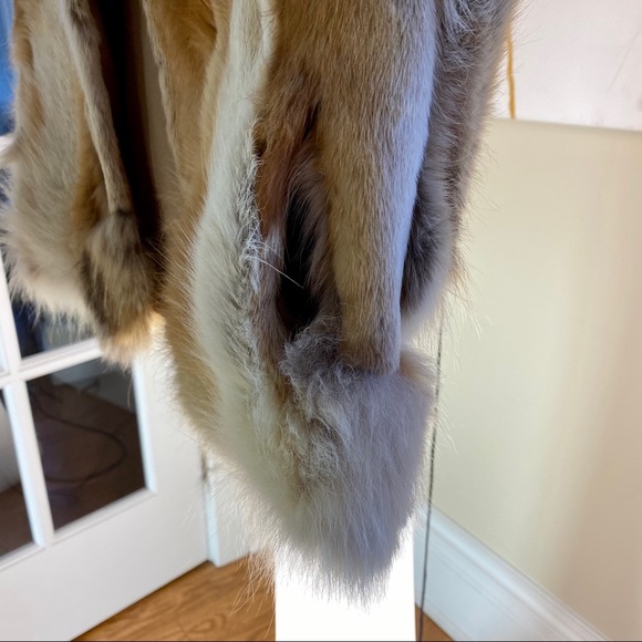 NWOT Fox Fur ADRIENNE LANDAU Textured Vest - Picture 6 of 8